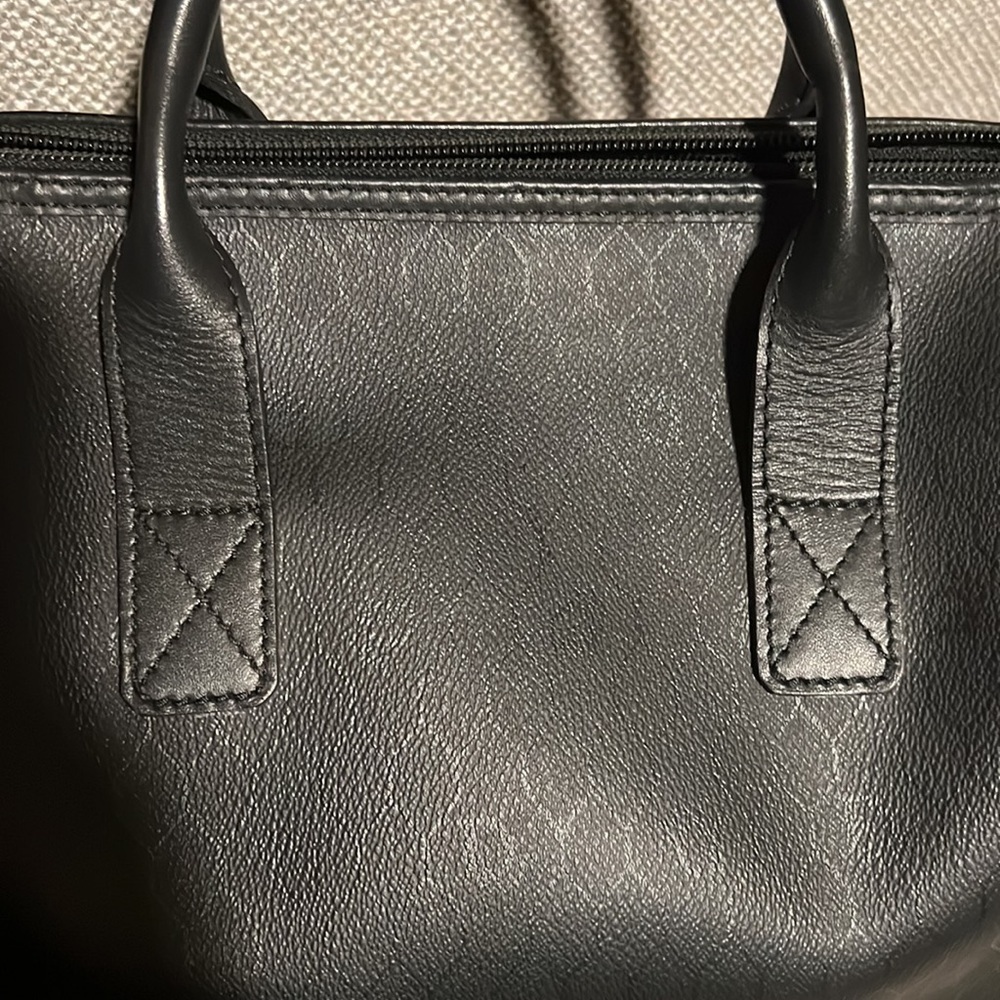 Authentic Dior Vintage Honeycomb Boston Bag Black - Picture 13 of 14